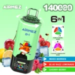 Airmez FOX 140K 6in1 jednorazové vape – produktový pohľad 03