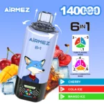 Airmez FOX 140K 6in1 jednorazové vape – produktový pohľad 04