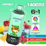 Airmez FOX 140K 6in1 jednorazové vape – produktový pohľad 05