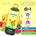 Airmez FOX 140K 6in1 jednorazové vape – produktový pohľad 06