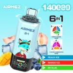 Airmez FOX 140K 6in1 jednorazové vape – produktový pohľad 07