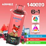 Airmez FOX 140K 6in1 jednorazové vape – produktový pohľad 11