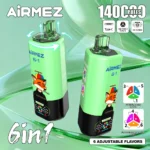 Airmez FOX 140K 6in1 jednorazové vape – produktový pohľad 13