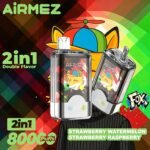 Airmez FOX 2in1 80K jednorazové vape – produktový pohľad 02