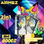 Airmez FOX 2in1 80K jednorazové vape – produktový pohľad 03