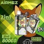 Airmez FOX 2in1 80K jednorazové vape – produktový pohľad 04