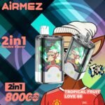 Airmez FOX 2in1 80K jednorazové vape – produktový pohľad 07