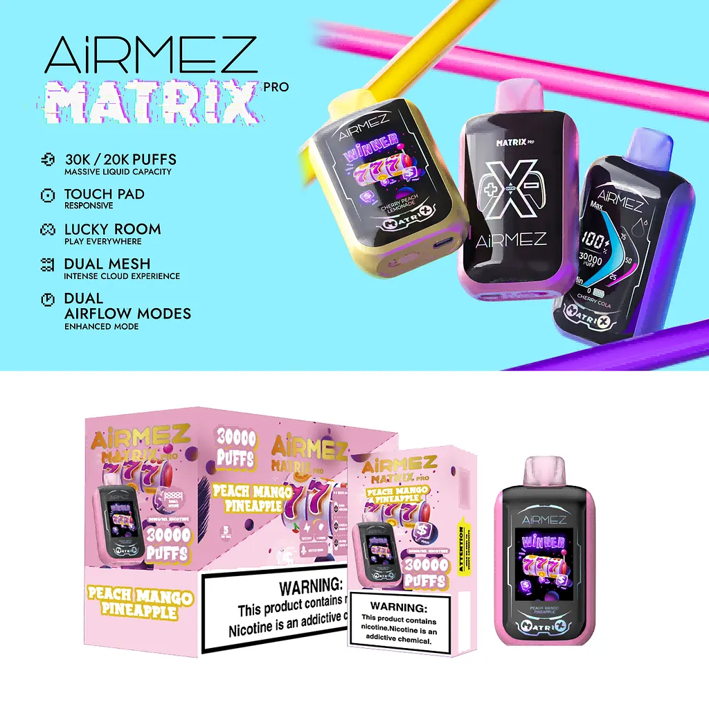 Airmez Matrix Pro 30K jednorazové vape