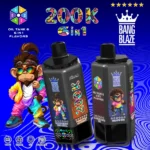 Bang Blaze 200K 6in1 jednorazové vape – produktový pohľad 11