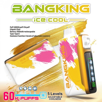Bang King Ice Cool 60K jednorazové vape