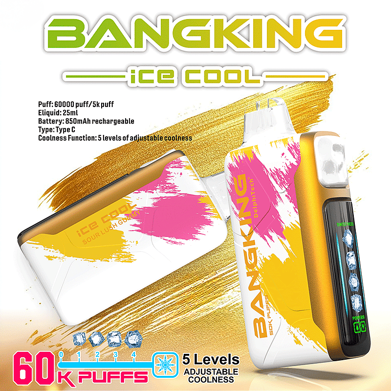 Bang King Ice Cool 60K jednorazové vape