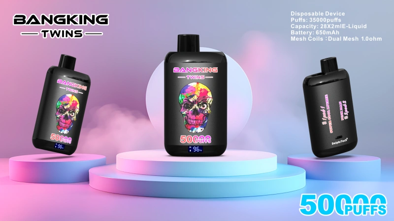 Bang King Twins 50K jednorazové vape – produktový pohľad 02