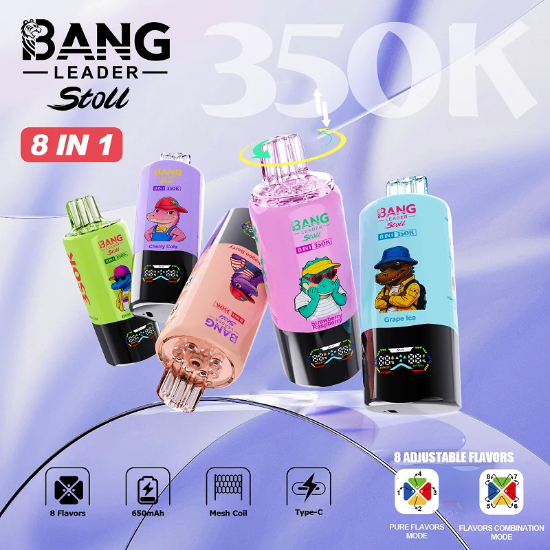 Bang Leader 350K Stol 8in1 jednorazové vape