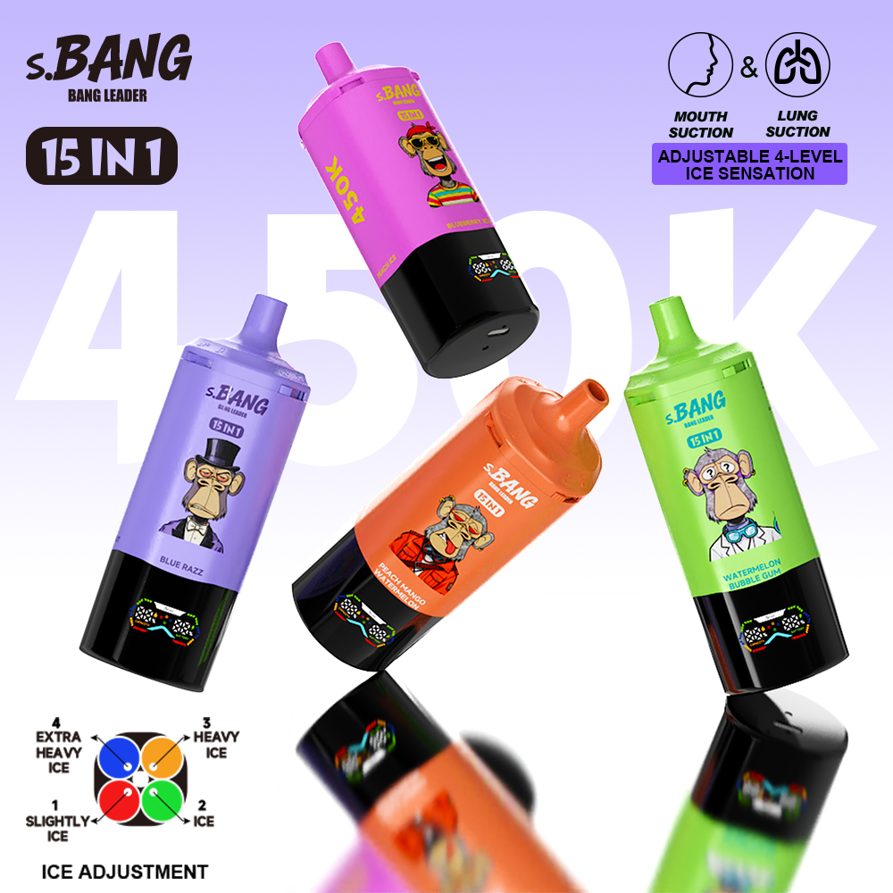 Bang Leader 450K 15in1 jednorazové vape