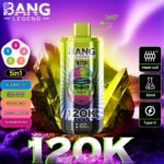 Bang Legend 120K 5in1 jednorazové vape – produktový pohľad 03