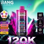 Bang Legend 120K 5in1 jednorazové vape – produktový pohľad 05