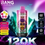 Bang Legend 120K 5in1 jednorazové vape – produktový pohľad 06