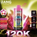 Bang Legend 120K 5in1 jednorazové vape – produktový pohľad 09