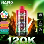 Bang Legend 120K 5in1 jednorazové vape – produktový pohľad 13