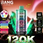 Bang Legend 120K 5in1 jednorazové vape – produktový pohľad 14