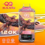 QQ Bang 120K jednorazové vape – produktový pohľad 04