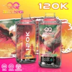 QQ Bang 120K jednorazové vape – produktový pohľad 07