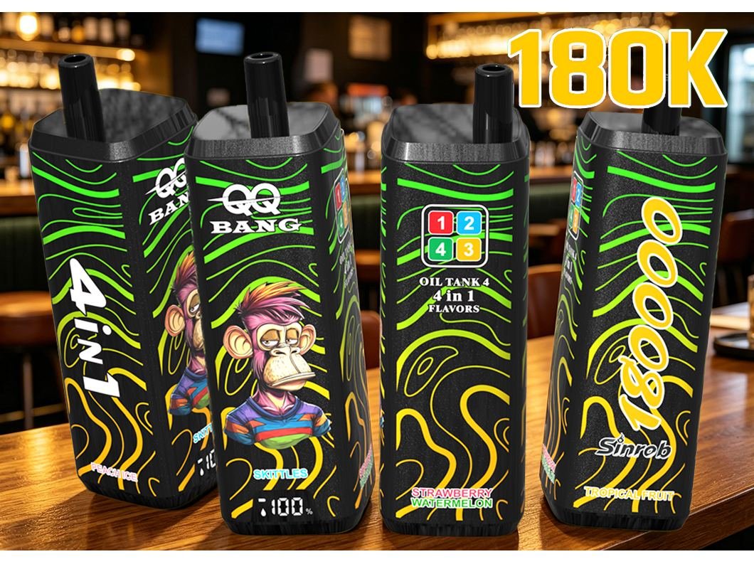 QQ Bang 180K jednorazové vape