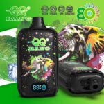 QQ Bang 80K jednorazové vape – produktový pohľad 10
